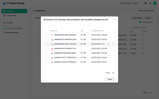 Synology C2 Object Storage